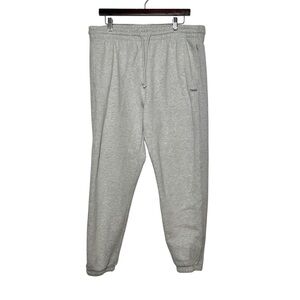 Aritzia Tna Cozy AF Women’s Heather Gray Drawstring Sweatpant Joggers- Size XL